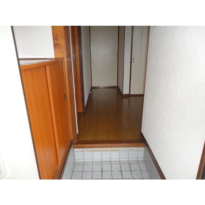 コーポN(磯部)102の玄関