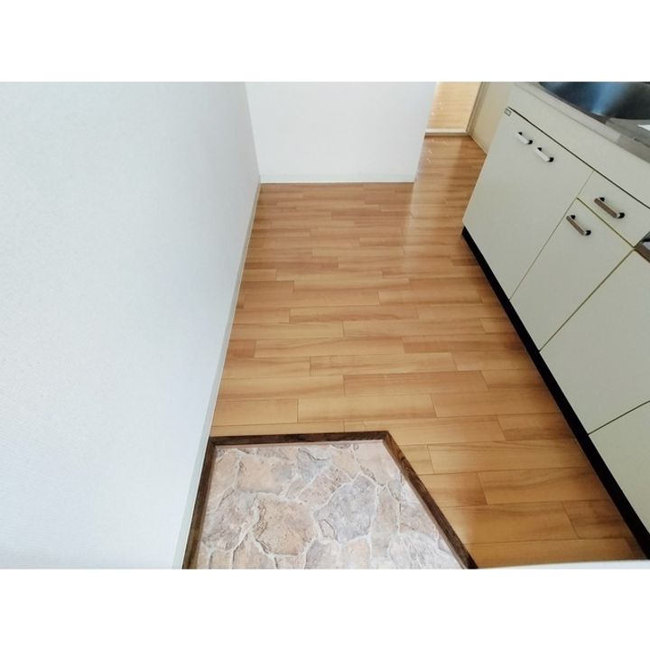 フレグランス郵とぴあC棟202の玄関