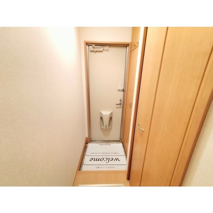 モダンコート千曲 B棟202の玄関