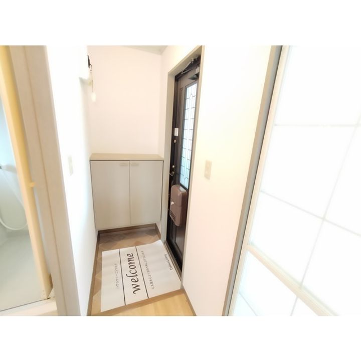 セジュールS・なかむら A棟202の玄関