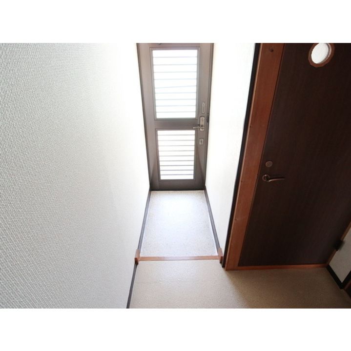 さくら荘201の玄関