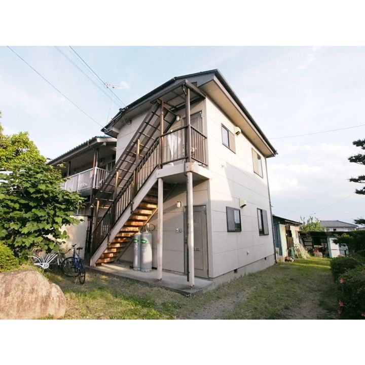 南立澤アパート 西棟2Fの外観