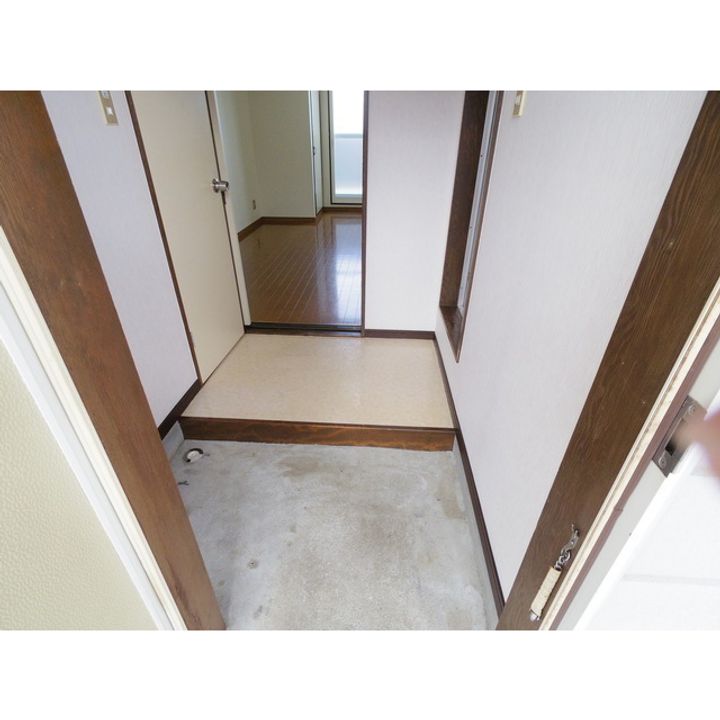 ハイツアネックスⅡの玄関