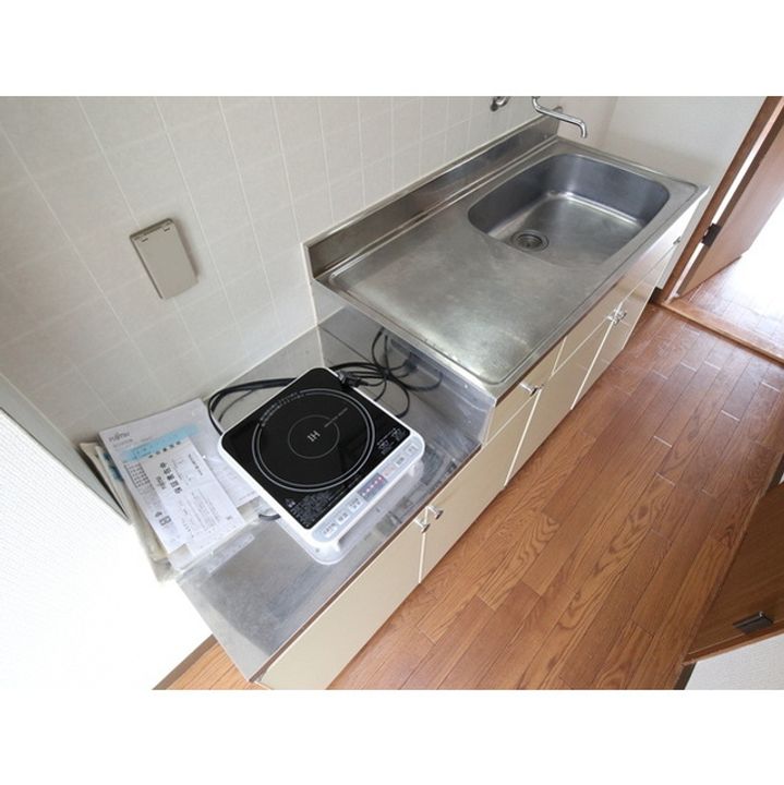 染谷アパート1-Aのキッチン