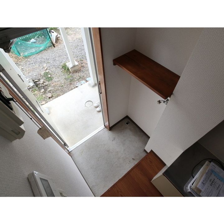 染谷アパート1-Aの玄関