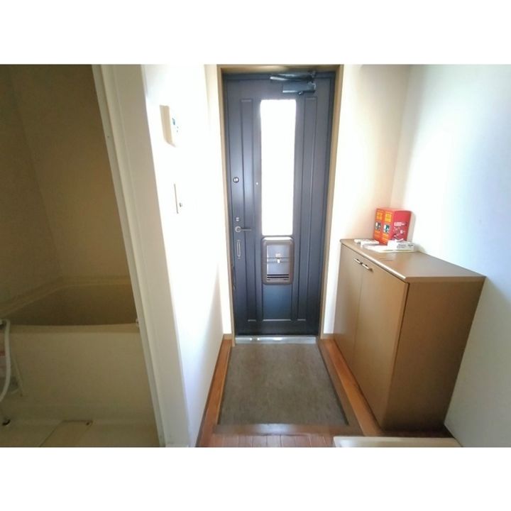 ヴェルデュール鎌倉の玄関