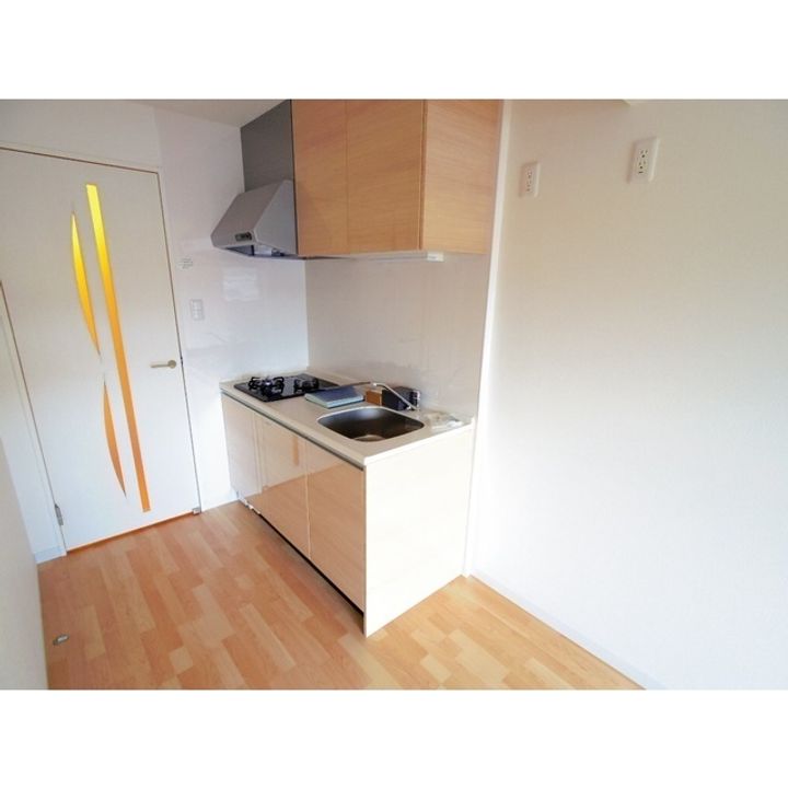 長野県塩尻市広丘吉田の賃貸マンションのキッチン