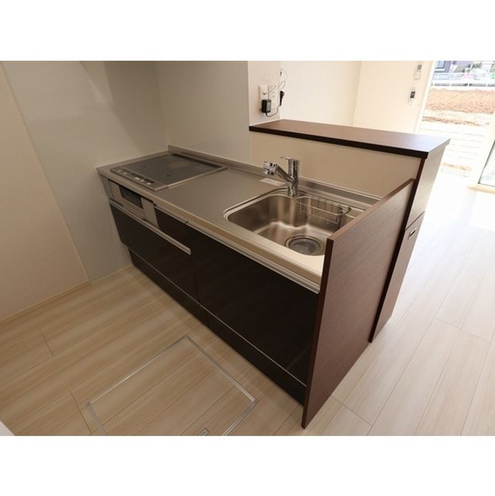 ウッドランド A棟のキッチン