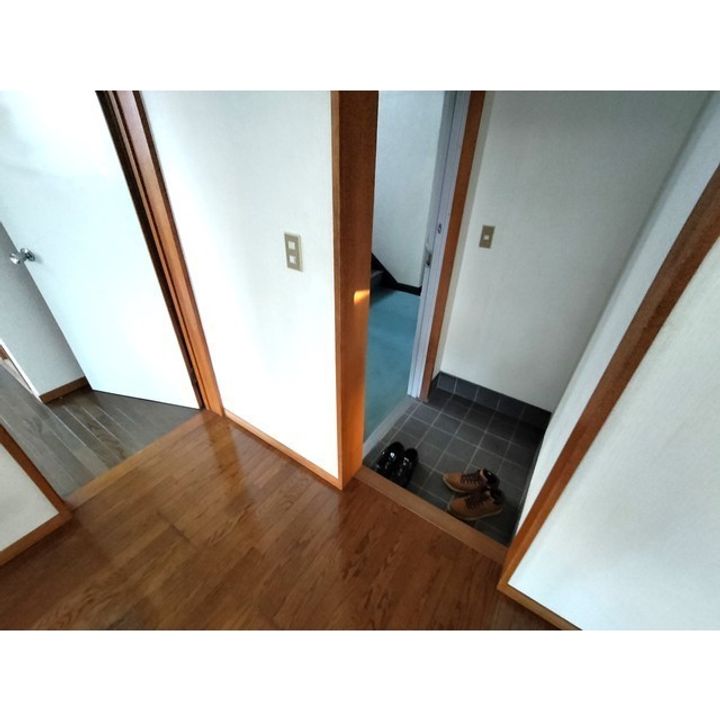 コーポ藤森B-2の玄関