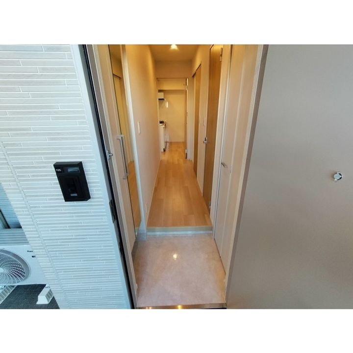 コンフォーティア南箕輪Ⅱ A棟105の玄関