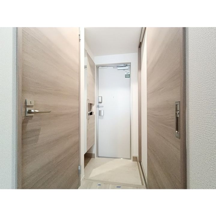 GRAND D-ROOM中条の玄関