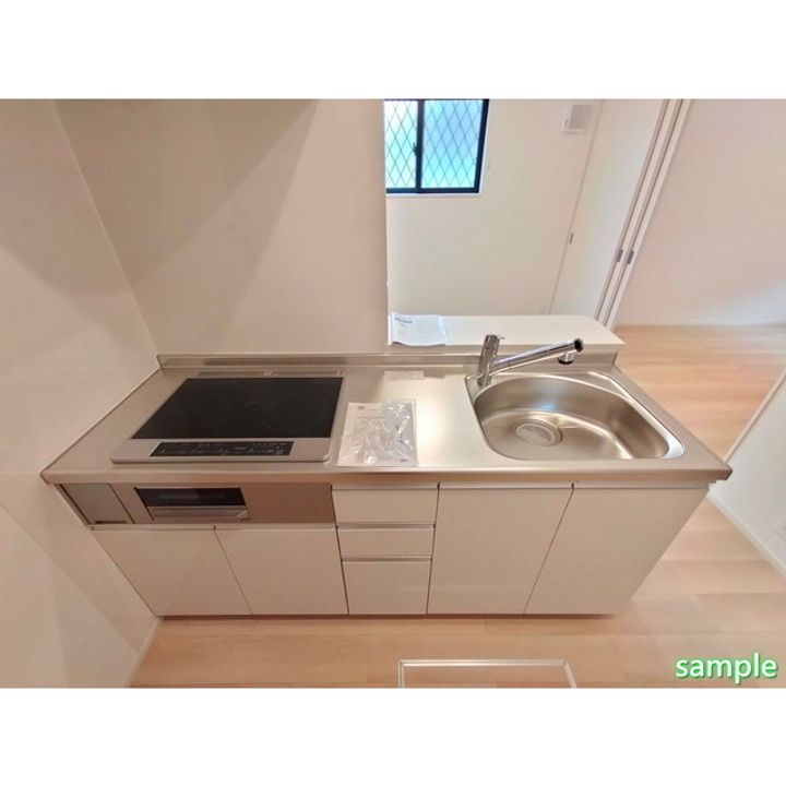 コンフォーティア中込A棟301のキッチン