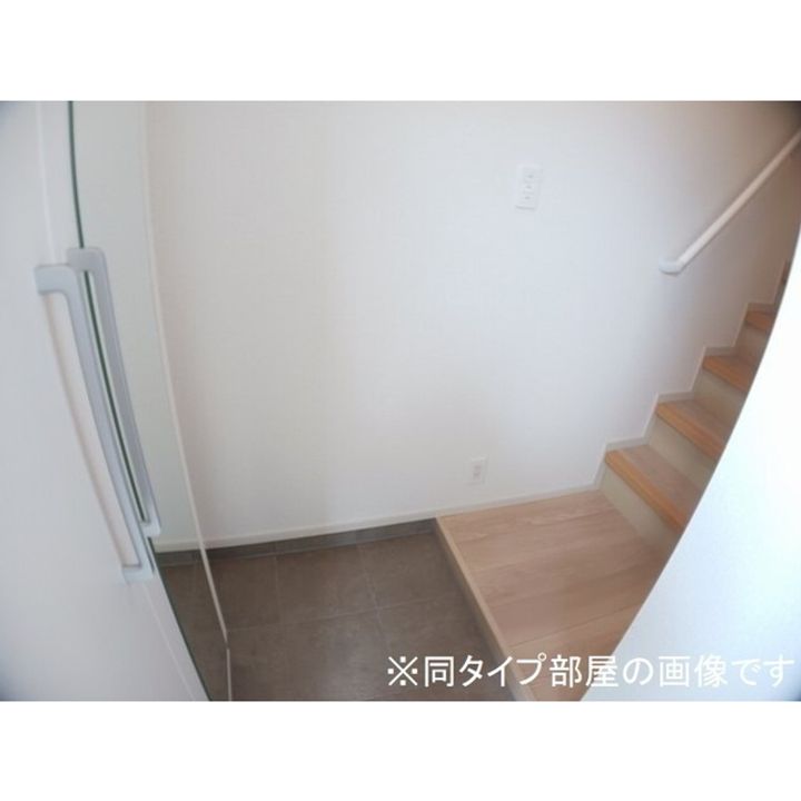 メゾンラテ稲葉202の玄関