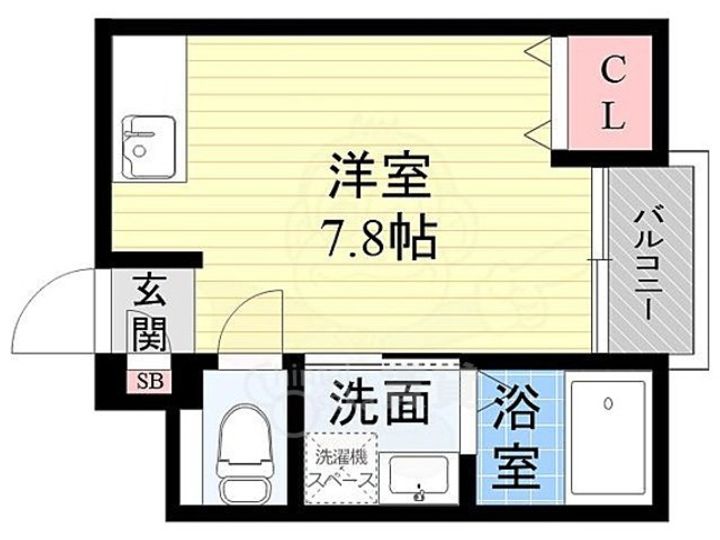 花屋敷日進ビルの間取り