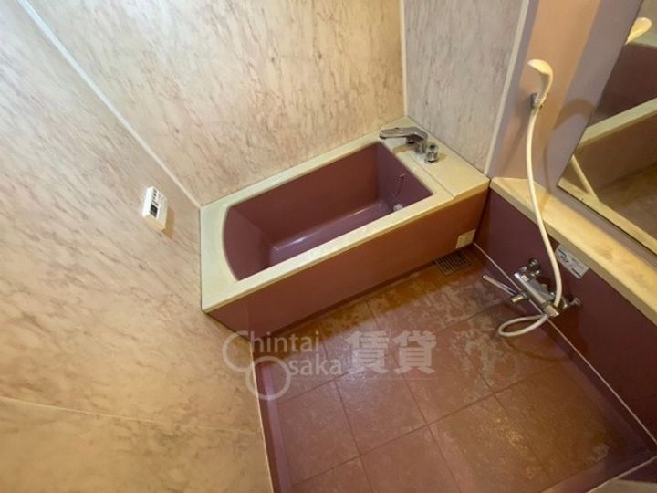 大阪府箕面市小野原東6丁目の賃貸マンションの風呂