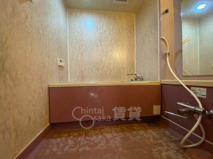 大阪府箕面市小野原東6丁目の賃貸マンションの風呂