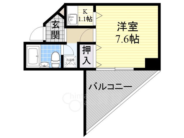 ナヴィール箕面の間取り