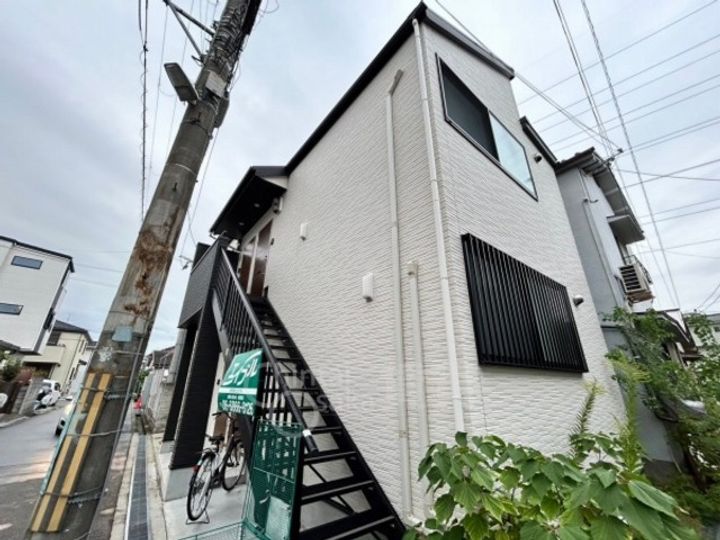 大阪府豊中市浜1丁目の賃貸アパートの外観