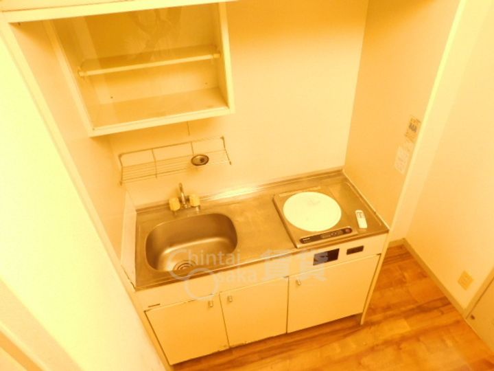 大阪府箕面市稲1丁目の賃貸マンションのキッチン