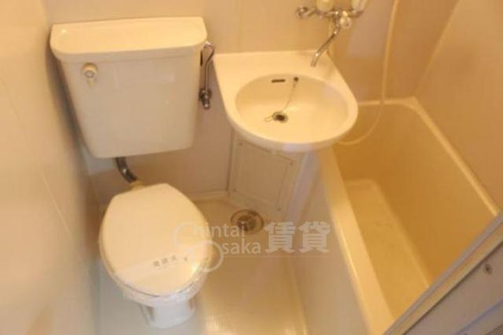 大阪府箕面市箕面5丁目の賃貸マンションの風呂