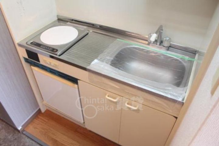 大阪府箕面市箕面5丁目の賃貸マンションのキッチン