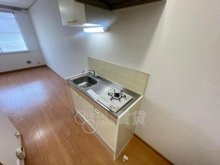 兵庫県川西市中央町の賃貸アパートのキッチン