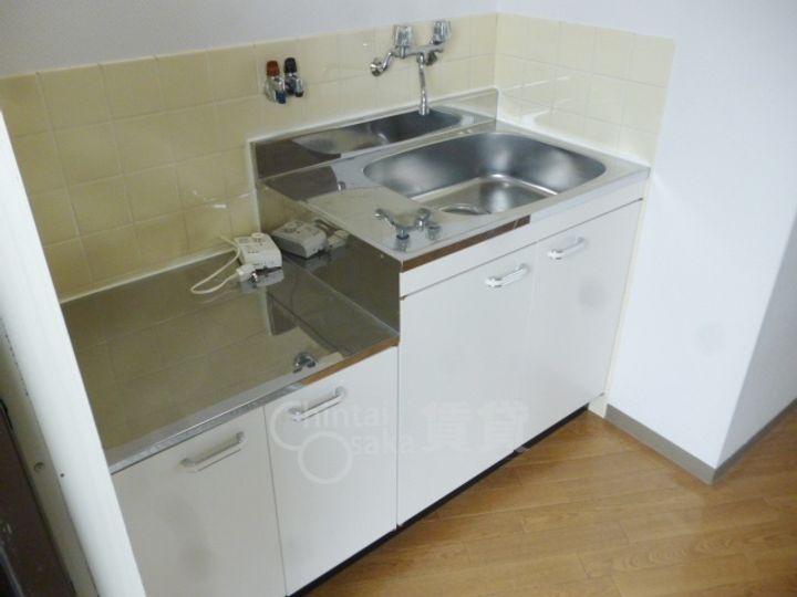 大阪府箕面市瀬川2丁目の賃貸マンションのキッチン