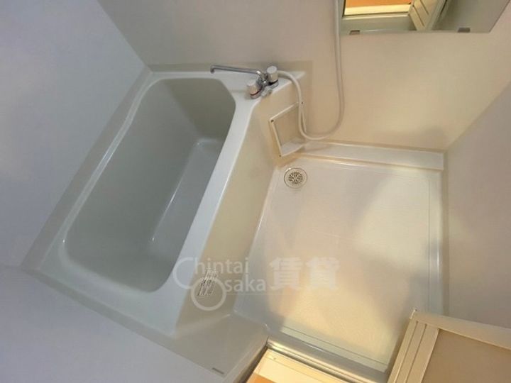 大阪府池田市栄本町の賃貸マンションの風呂