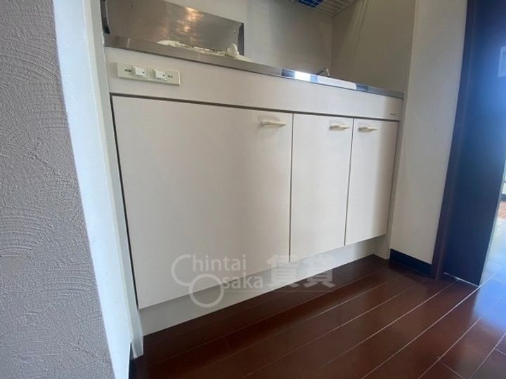 大阪府池田市栄本町の賃貸マンションのキッチン