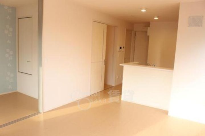 大阪府箕面市小野原東1丁目の賃貸アパートの居間