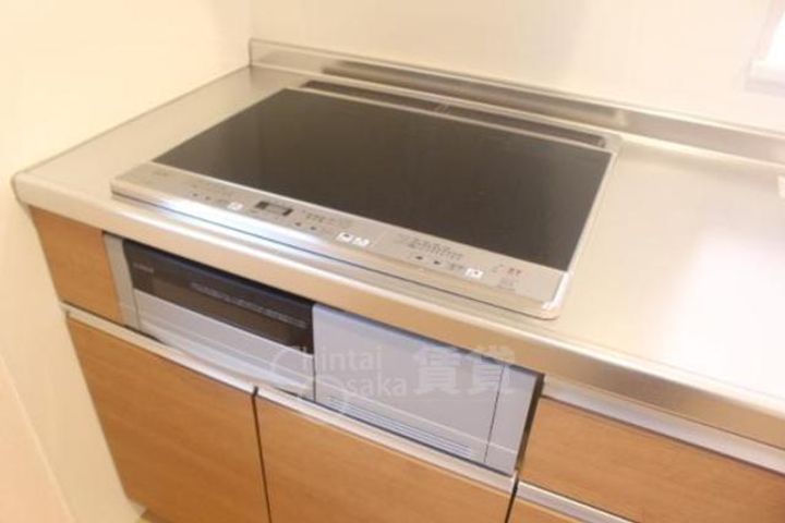 大阪府箕面市小野原東1丁目の賃貸アパートのキッチン