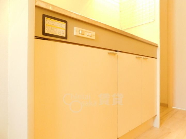 大阪府箕面市粟生間谷東5丁目の賃貸アパートのキッチン