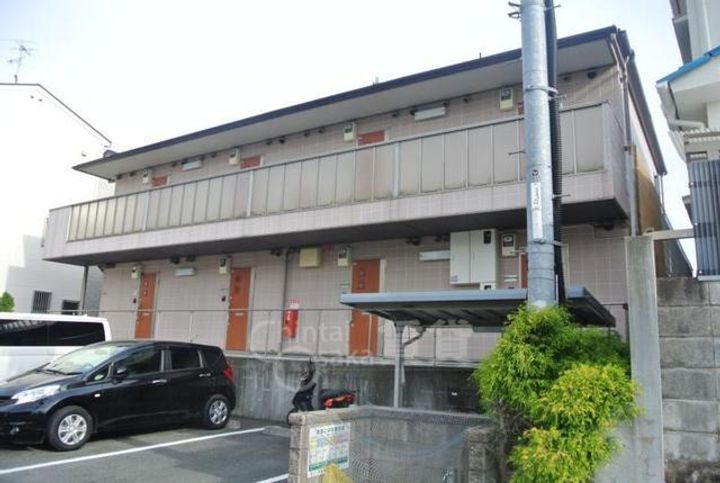 大阪府池田市石橋1丁目の賃貸アパートの外観
