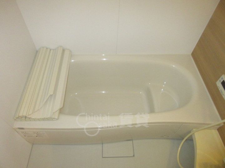 大阪府箕面市彩都粟生南3丁目の賃貸アパートの風呂