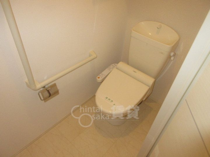 大阪府箕面市彩都粟生南3丁目の賃貸アパートの内装