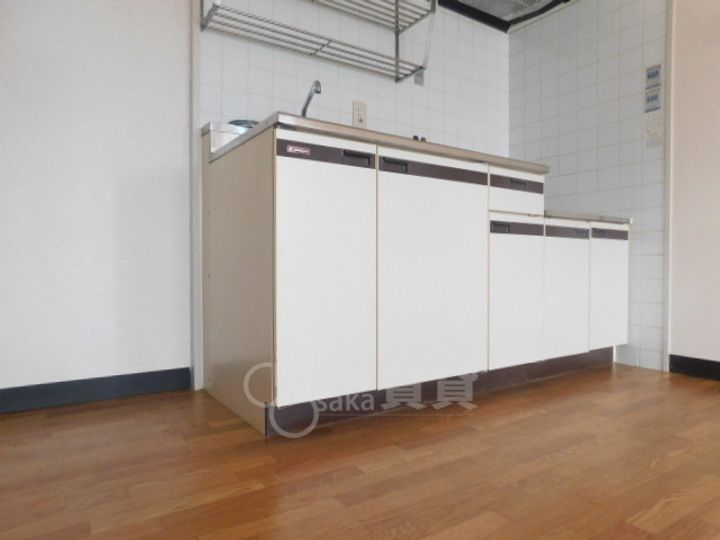 大阪府池田市井口堂3丁目の賃貸マンションのキッチン