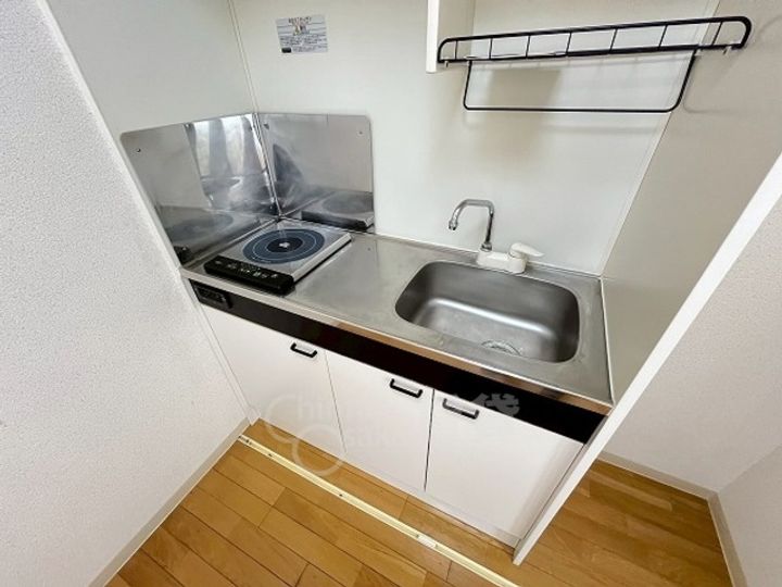 大阪府池田市天神2丁目の賃貸マンションのキッチン