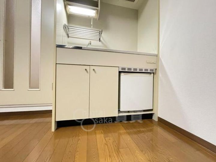 大阪府箕面市稲5丁目の賃貸マンションのキッチン