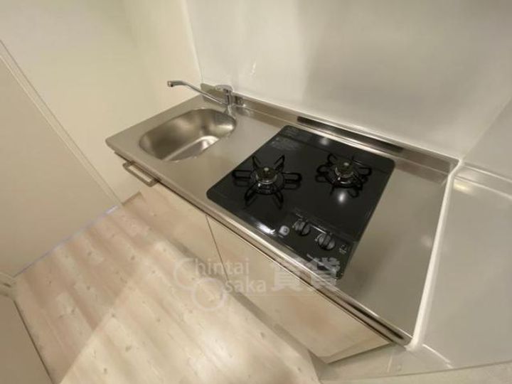 大阪府池田市新町の賃貸マンションのキッチン