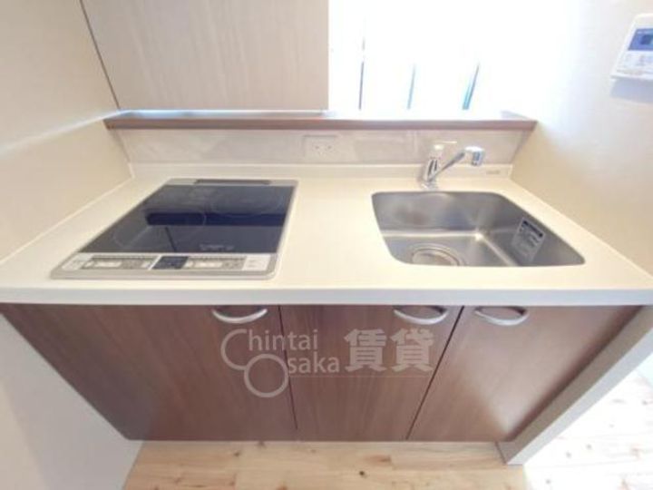 大阪府池田市槻木町の賃貸マンションのキッチン