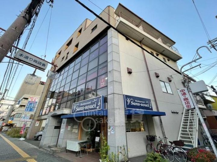 大阪府吹田市高浜町の賃貸マンションの外観