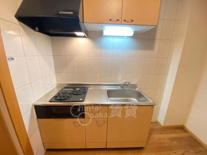 大阪府箕面市彩都粟生南2丁目の賃貸マンションのキッチン
