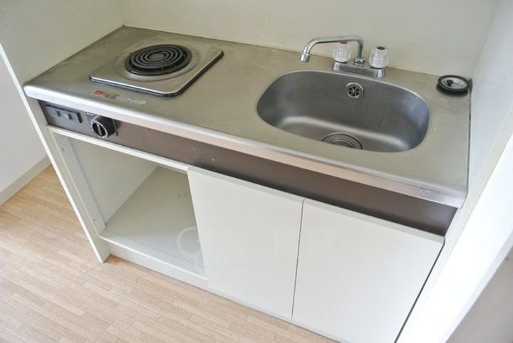 大阪府箕面市小野原東2丁目の賃貸マンションのキッチン