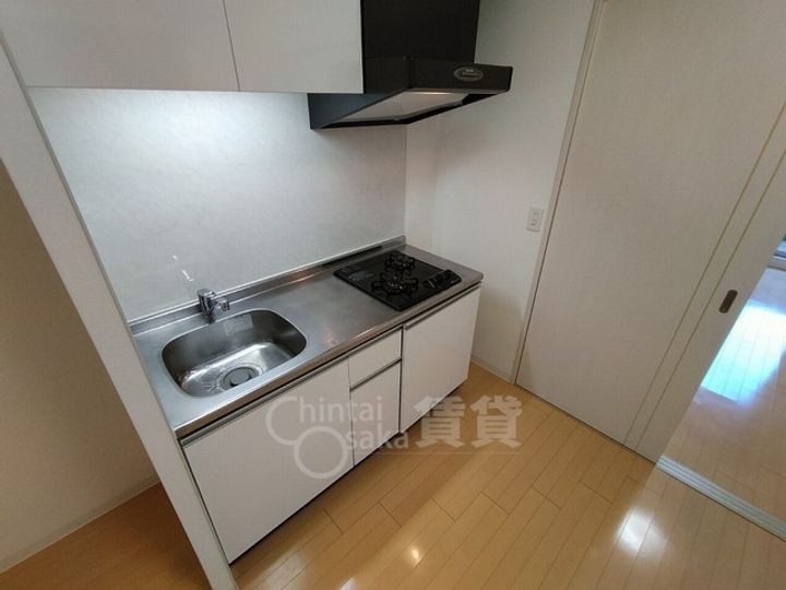 大阪府吹田市江の木町の賃貸マンションのキッチン