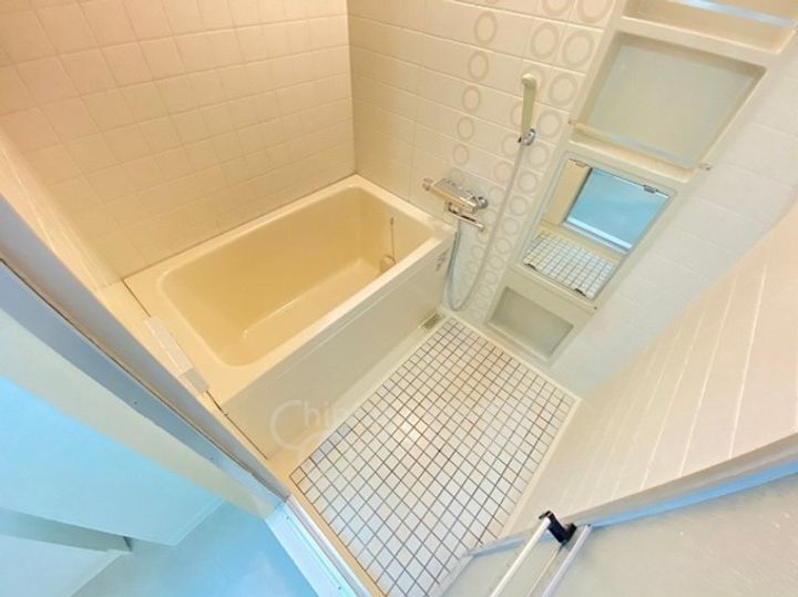 大阪府豊中市待兼山町の賃貸マンションの風呂