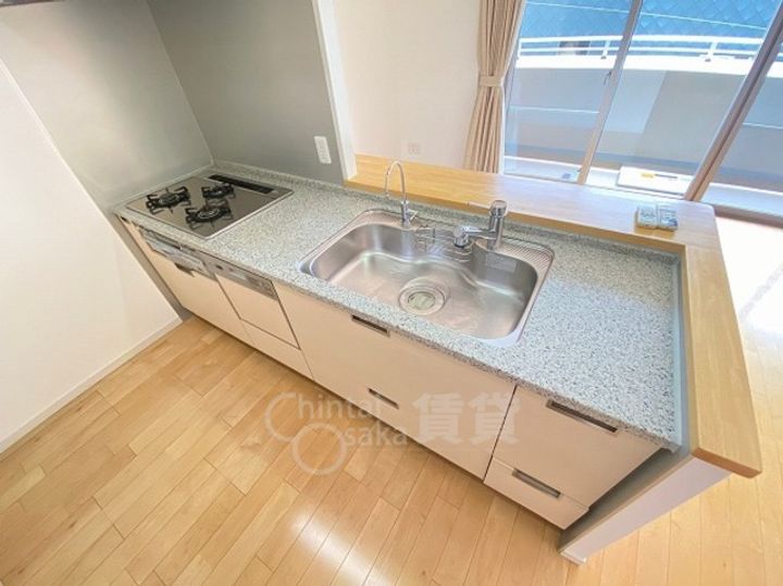 大阪府豊中市南桜塚2丁目の賃貸マンションのキッチン