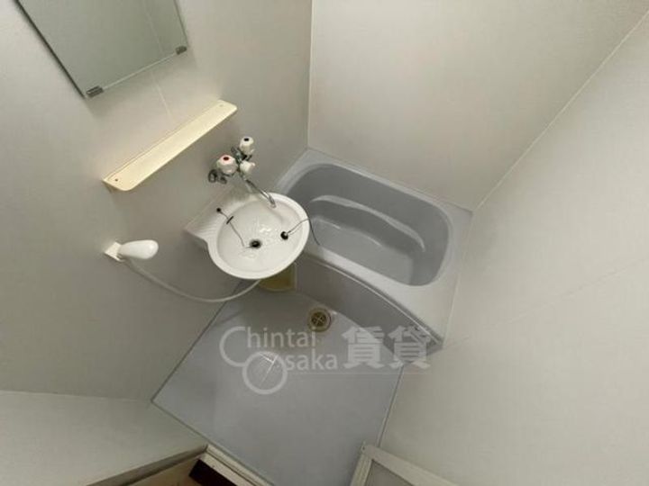 大阪府吹田市朝日町の賃貸マンションの風呂