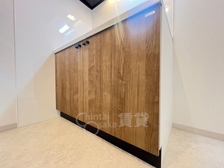 大阪府箕面市新稲1丁目の賃貸アパートのキッチン