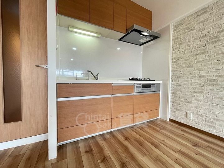 大阪府吹田市新芦屋上の賃貸マンションのキッチン