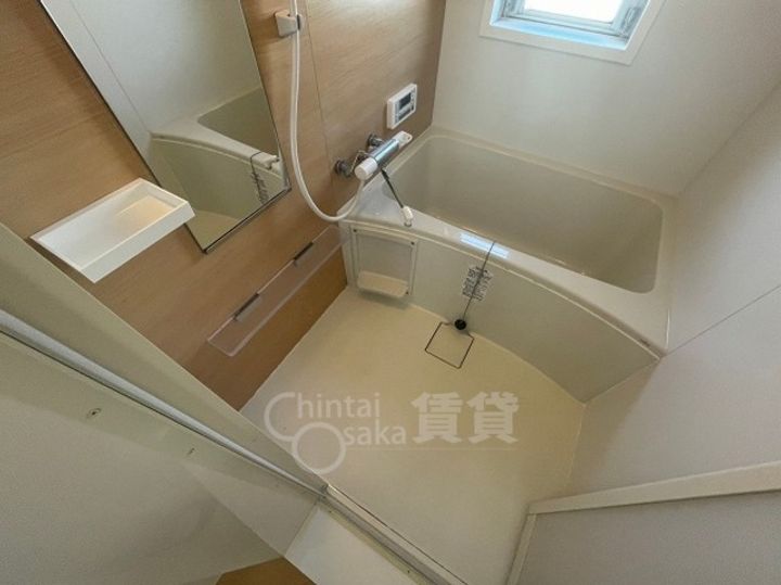 大阪府箕面市西小路5丁目の賃貸マンションの風呂